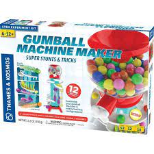 Dubble bubble® is the original bubble gum made in north america, peanut and gluten free, and contains no artificial sweeteners. Thames Kosmos Gumball Machine Maker Super Stunts Tricks Target