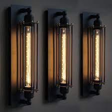 30 diy vintage industrial pulley lamppulley lights have been around since the mid 1900's where they were most commonly used to light tables in the kitchen. Industrial Wind American Village Retro Loft Creative Iron Bedroom Bar Cafe Aisle Terrace Outdoor Wall Light Black Antique Lamp Antique Lamp Wall Lightwall Lights Black Aliexpress