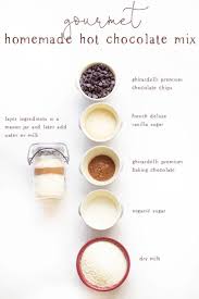 Homemade Hot Chocolate Mix With A Gift Tag Happy Happy Nester Recipe Homemade Hot Chocolate Mix Hot Chocolate Mix Recipe Homemade Hot Chocolate