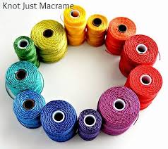 macrame cord size chart google search macrame macrame