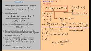 Ce subiecte au avut de rezolvat elevii la istoria românilor și universală. Simulare Bac 2021 Matematica Pedagogic Youtube