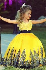 Orange Multi Crocheted Girls Dress Princess Flower Girl Dresses Flower Girl Dresses Cute Flower Girl Dresses