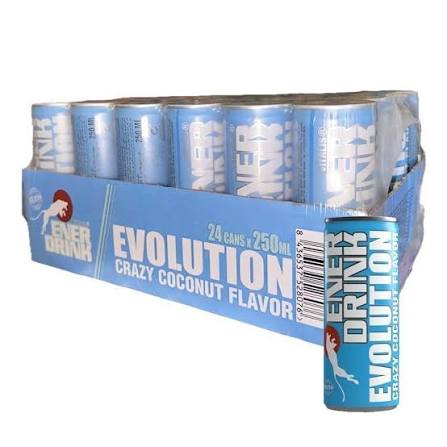 ENERDRINK CRAZY COCONUT 24x250ML