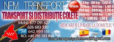 Pe drumuri pentru dumneavoastra !!! Npm Transport Pachete Spania Romania Spania Services Facebook