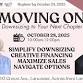 Moving On: Downsizing to Your Next Chapter! event image