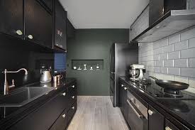 7 Dark And Handsome Homes In Singapore That Hit The Mark Kitchen Design Interior Design Kitchen Interior Design Singapore