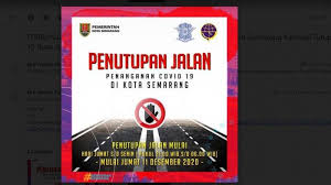 The latest coronavirus news and headlines from yahoo! Breaking News Pemkot Semarang Kembali Tutup 10 Ruas Jalan Untuk Tekan Kasus Covid 19 Tribun Jateng