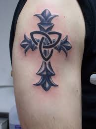 Cross tattoos are one of the most popular tattoo designs for guys. Tribal Cross Tattoos For Men Drawing Vtwctr