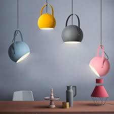 Grosshandel Moderne Led Pendelleuchten Nordeuropa Bunte Restaurant Pendelleuchten Home Decration Leuchten E27 Von Sebastiani 77 32 Auf De Dhgate Com Lampen Treppenhaus Esszimmer Farbe Pendelleuchte