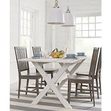 Picnic Dining Table In Dining Tables Crate And Barrel Love It With Grey Chairs Dining Table Barrel Table Dining