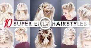 10 Easy Half Up Hairstyles For Short Hair Tutorial Milabu Short Hair Tutorial Half Up Hair Short Hair Styles Easy