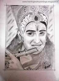 Paintings By Harsh gandhi: Lord krishna