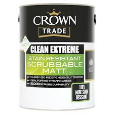 This color has a subtle yellow undertone that pairs well with other warm neutrals, such as beige or green. Crown Clean Extreme Matt Paint All Colours Paint Shed