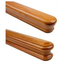 Wall mount wood wall x3 hinge assembly support foot assembly image represents dual round top banister assembly. Wall Mounted Handrail Mitered Returned Pre Finished Handrail For Stairs