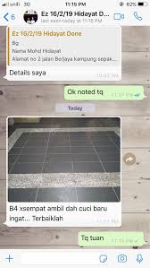 Untuk tandas tingkat 2, kalau kena caranya boleh selesaikan masalah lantai bocor, rosakkan wall tingkat bawah. Ezywash Cement Remover
