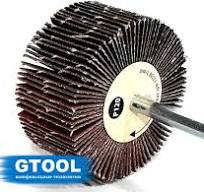Шлифовальная головка лепестковая GTOOL 60х30х6мм, зерно P120