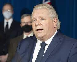 Premier doug ford gets a saline shot. Premier Ford Apologizes For Widely Panned Rules Pledges Paid Sick Leave The Star