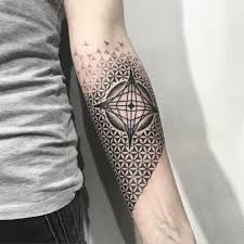 Geometric tattoo design & model for 2017. 70 Flower Of Life Tattoos Meanings Body Art Guru