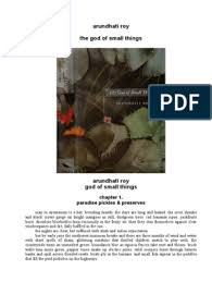 Maybe you would like to learn more about one of these? Arundhati Roy God Of Small Things Pdf Twin