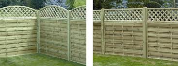 Privacy screen in the yard. Garden Lattice Designs Four Seasons Fencing Shop