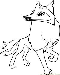 Animal jam coloring pages fox. Printable Coloring Pages Animal Jam B111 Coloring Pages Sensation