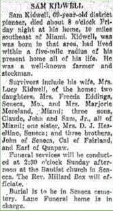 Samuel Frederick Kidwell (1872-1943)