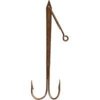 12 Mustad 9418 Size 5 0 Double Live Bait Mullet Hook On