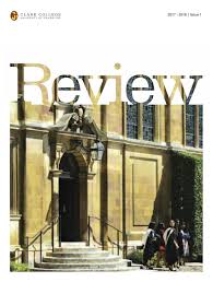 Clare Review Issue 1 2017 2018 By Clare College Issuu