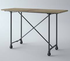Restoration Hardware Flatiron Bar Table Bar Table Restoration Hardware Folding Table