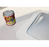 Flex Paste MAX Super Thick Rubber Paste - 12 lb, White