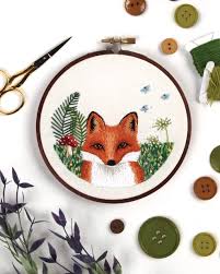 This design is in my new book animal embroidery workbook. Animal Embroidery Workbook Step By Step Techniques Patterns For 30 Cute Critters More Landauer Designs Include Foxes Sloths Hedgehogs Giraffes Cats Chickadees Pandas Bees Flowers More Jessica Long 9781947163461 Amazon Com Books
