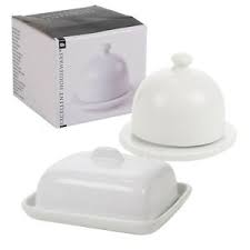 Explore unique fine art, craft & design for your home and wardrobe. 1 Or 2 Mini Ceramic Butter Dish Lid White Kitchen Breakfast Porcelain Dining Ebay