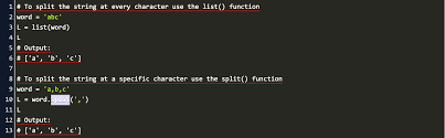 Here is an example of a declared variable set to a value of an empty string: Convert String To Array Python Code Example