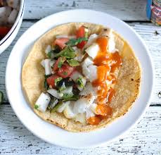 This creamy white sauce is enhanced with · flavourful, easy fish tacos with lime crema is made with seasoned white fish, cabbage slaw, and. Fish Tacos With Poblano Pepper Pico De Gallo The Thirsty Feast