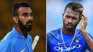 Hardik pandya and ms dhoni flaunted their new hairstyles in a photo posted by celebrity stylist aalim hakim. Hardik Pandya And Kl Rahul Banned By India Over Koffee With Karan Comments Bbc Sport