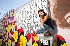 My dream town, where my daddy lives. Valley Muralists Interview With Kristy Sandoval Levi Ponce For Ventura Blvd Magazine Los Angeles San Fernando Valley Art Report Artsbeatla