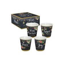 4.8 out of 5 stars. Set 4 Porcelain Coffee Cups 100 Ml Easylife Boutique