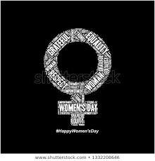 Women Symbol Word Art Female Symbol Word Art Women