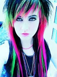 Kaka and oli were amazing but discrediting emo? Emo Hair Emo Hair Color Scene Hair Rock Hairstyles