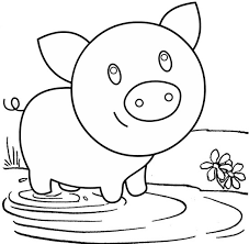 All the sights, sounds, and smells delight the. Baby Pig Coloring Pages Iconmaker Info