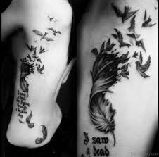 Most of us associate flight with freedom and optimism, so this tattoo is great for those who want to symbolize their personal transformation and progress in reaching their personal goals. 39 Cute Feather Tattoos On Chest