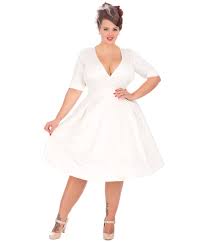 From grand ball gowns to sultry slip dresses, these gowns are for every size, shape and style. 50s Wedding Dress 1950s Style Wedding Dresses Rockabilly Weddings 1950s Style Wedding Dresses Short Wedding Dress Wedding Dresses Plus Size