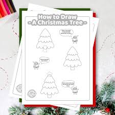 Do the same connecting the bottom line of each tree portion to the points below. Learn How To Draw A Christmas Tree Step By Step