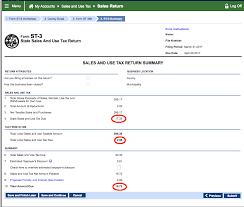 State Sales Tax State Sales Tax South Carolina