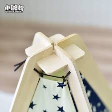 Online Shop Katlanir Pet Magara Evi Hint Cadir Pamuk Tuval Tipi Kopekler Kediler Hayvanlar Icin Yuva Yatak Odasi Kafesi K Kedi Malzemeleri Kedi Kopek Yataklari