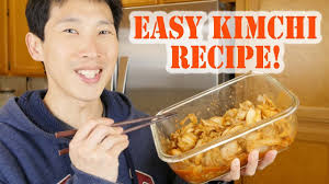Easy Kimchi Recipe With Only 6 Ingredients Youtube