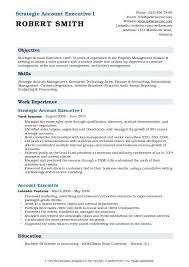 Check out our free resume samples for inspiration. Strategic Account Executive Resume Samples Qwikresume