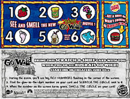 So, you could make a whole ton of scratch and sniff cards. Odorama John Waters Polyester Interactive Media Archive