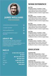 This libreoffice resume template is a good choice if you've got a lot of gaps in your employment history. Resume Template Creative Cv Doc Word Free