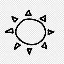 52 sun clipart black and white images. Handwritten Doodles And Abr Black Sun Png Pngegg